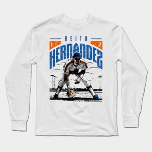 Keith Hernandez New York M Grounder Long Sleeve T-Shirt